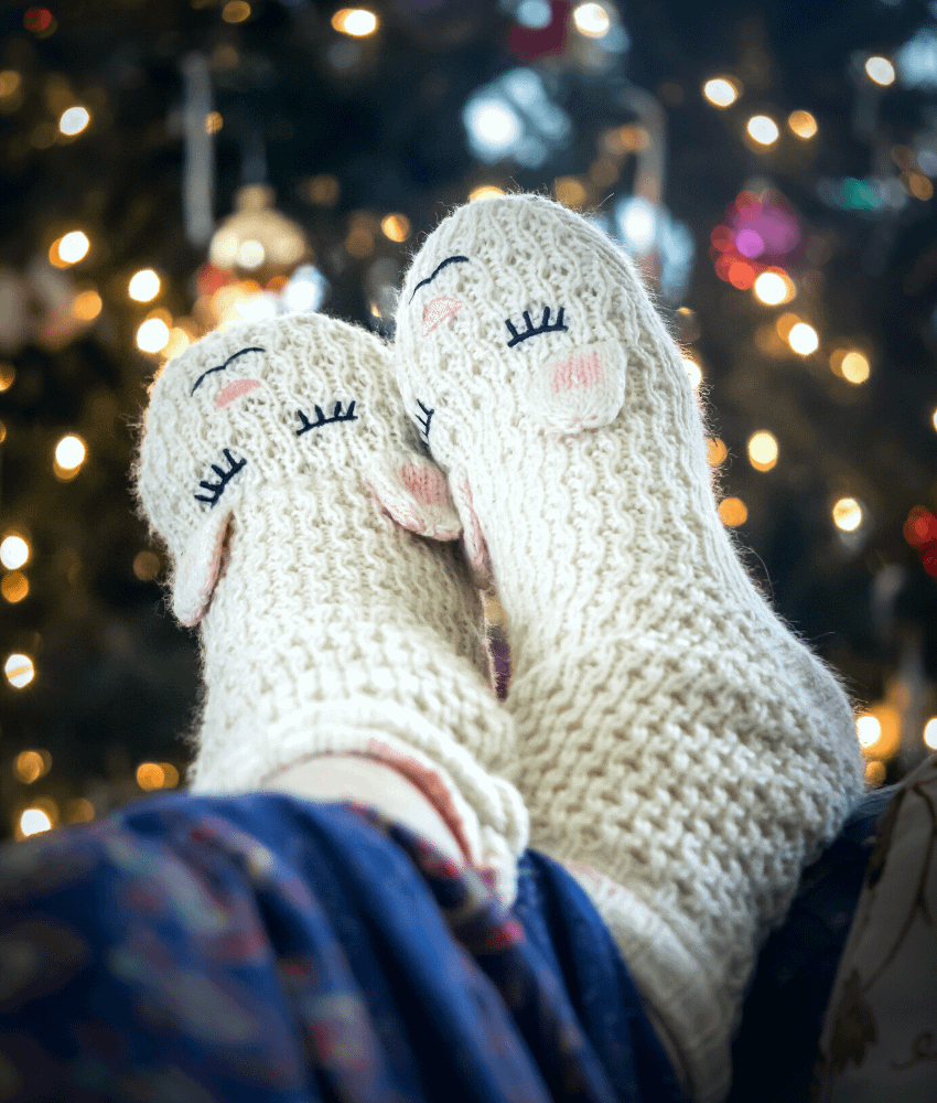 Cozy Christmas socks
